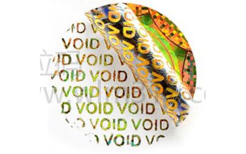 一次性激光防偽標簽