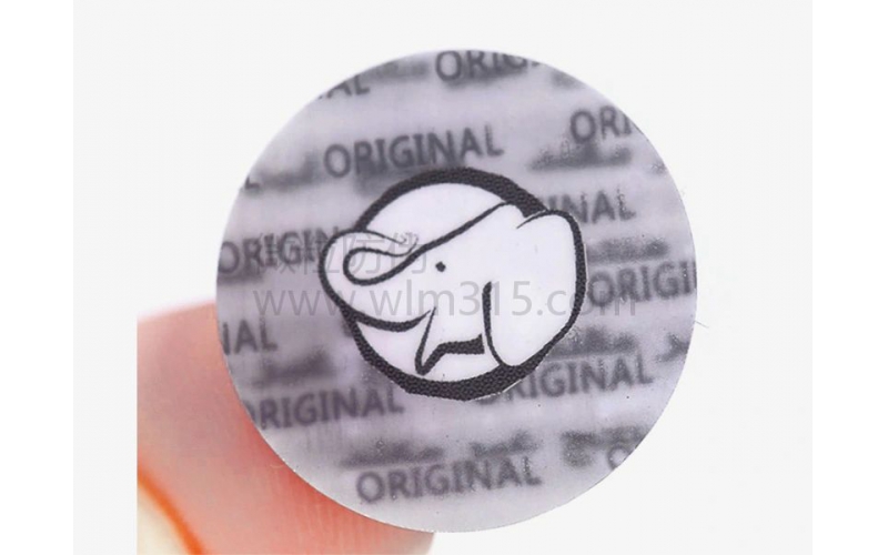 3D微粒動態防偽標簽