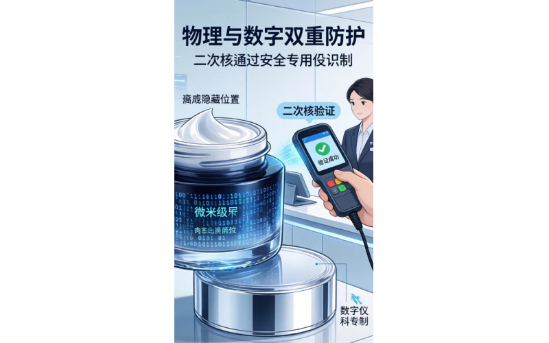 新銳護膚品牌——掃碼驗真，筑牢品牌信任防線